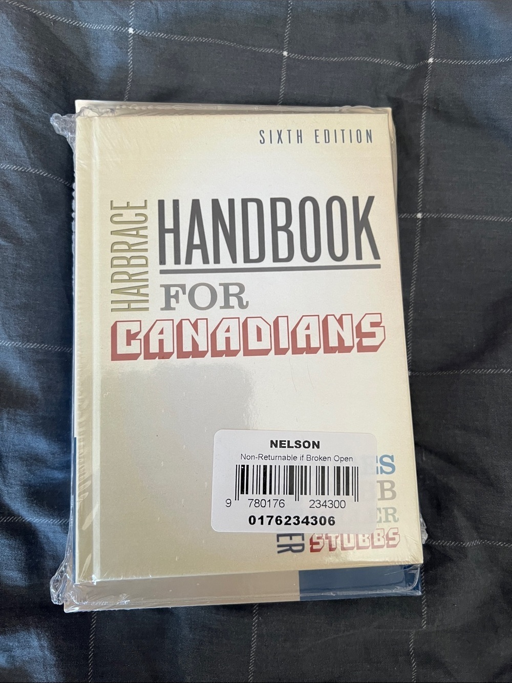 Harbrace Handbook & Workbook for Canadians 6th Edition Set
